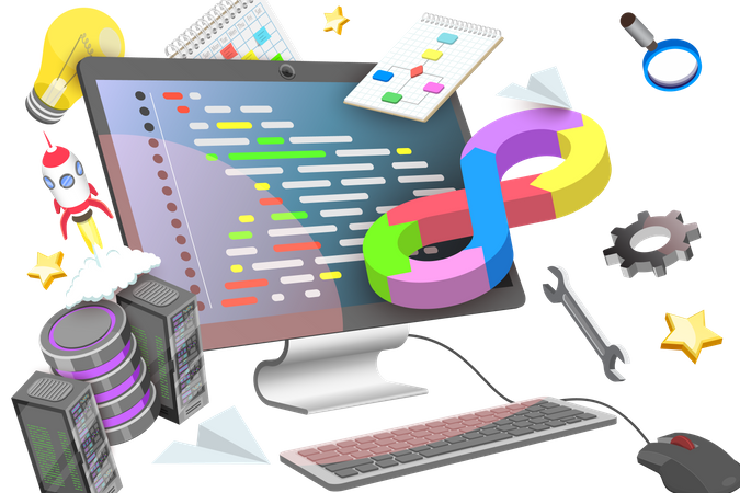 DeVops  Illustration