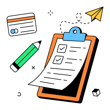 Document form approval  Illustration