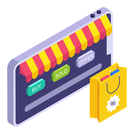 E-commerce  Illustration