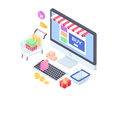 Ecommerce Illustration