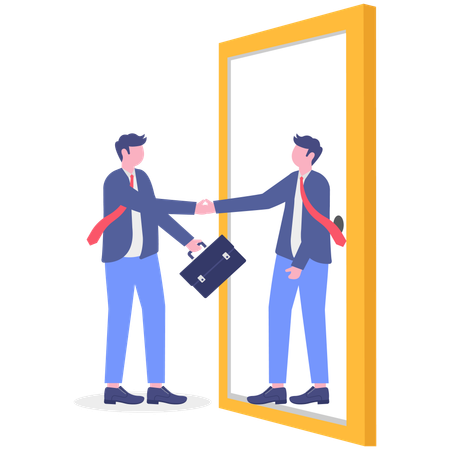 Employee gets selected for new job  Illustration