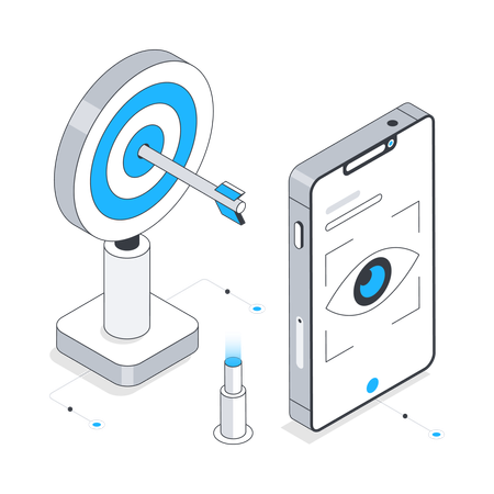 Eye verification  Illustration