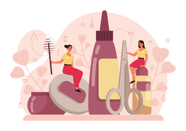 Eyebrow Master Equipment  Illustration