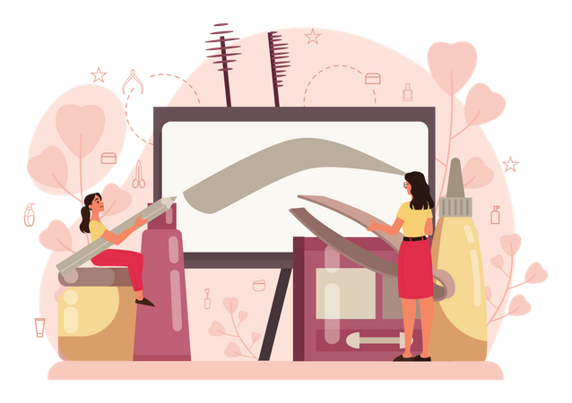 Eyebrow Master  Illustration