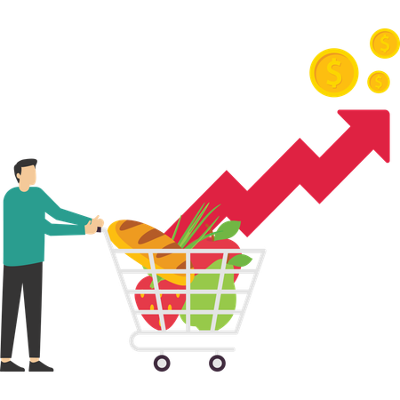 Food Inflation  Illustration