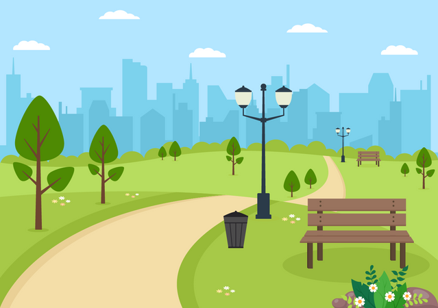 Forest Park  Illustration