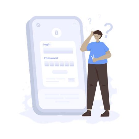 Forgot password Illustration