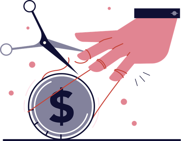 Free Market for business Illustration