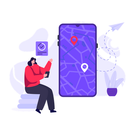 Geo Targeting  Illustration