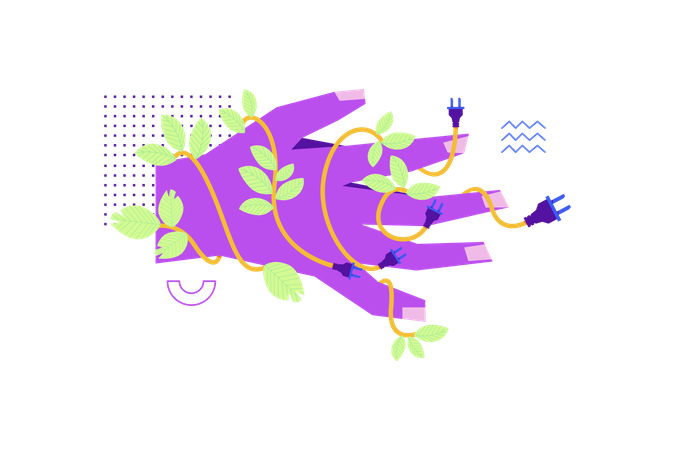 Green Energy  Illustration