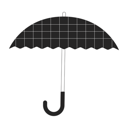 Handle umbrella accessory  Illustration