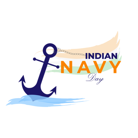 India navy day  Illustration