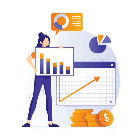 Investment growth  Illustration
