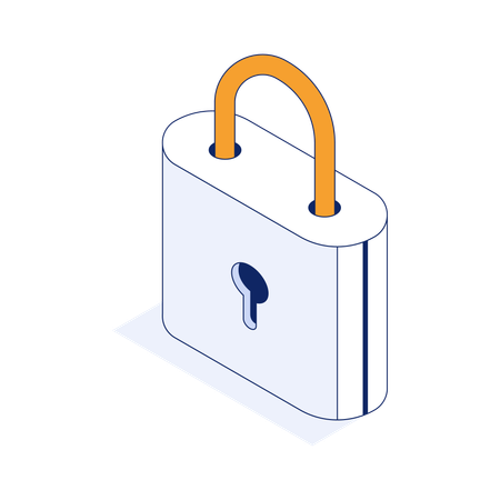 Locked  Illustration