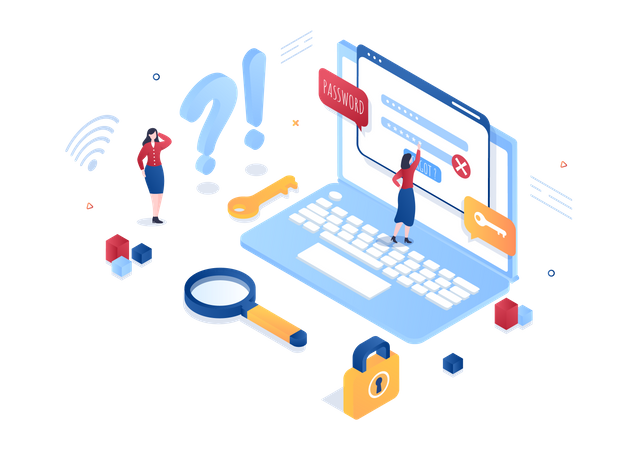 Login  Illustration