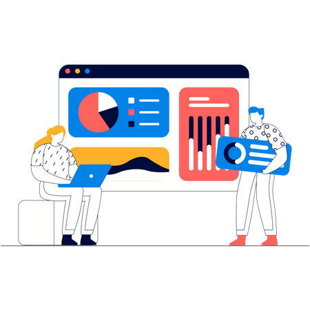 Market trends Illustration