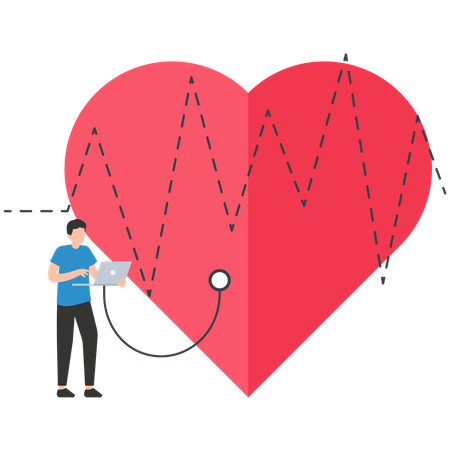 Medical examination Illustration