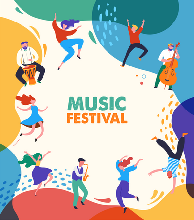 Music festival  Illustration
