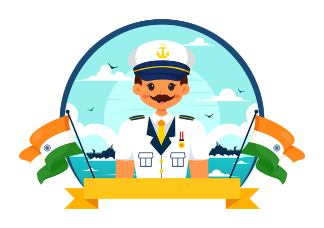 Navy Service  Illustration