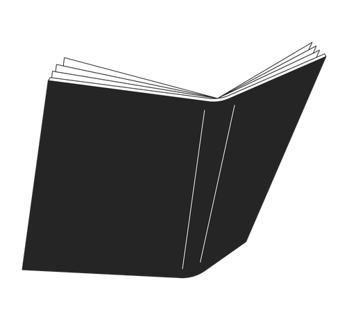 Opened book  Illustration