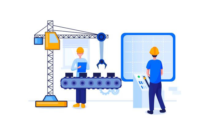 Operations engineer  Illustration
