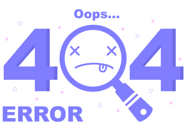Page Not Found  Illustration