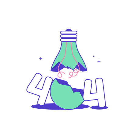 Page not found  Illustration