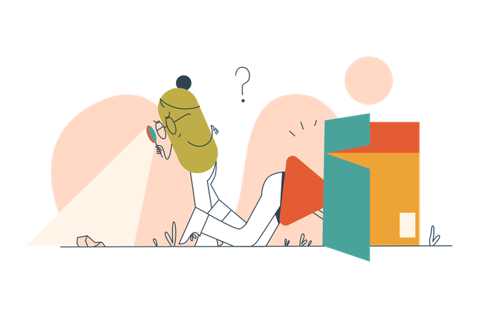 Page Not Found  Illustration