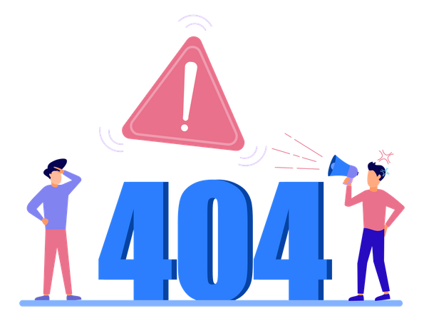 Page Not Found  Illustration