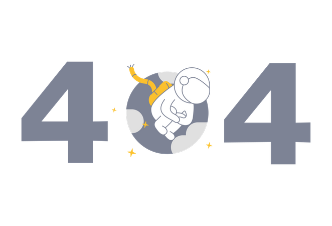 Page Not Found  Illustration