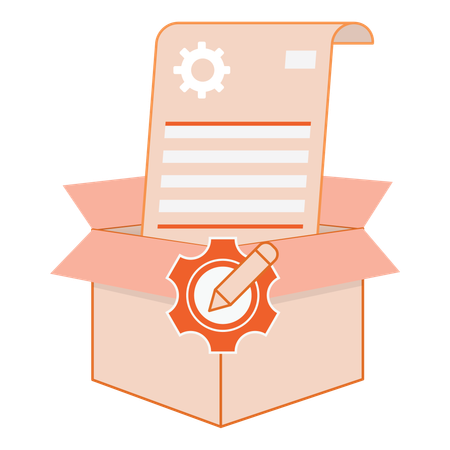 Parcel settings  Illustration