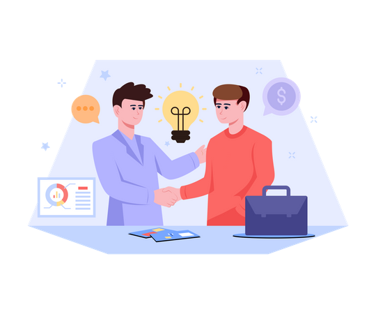 Partnership  Illustration
