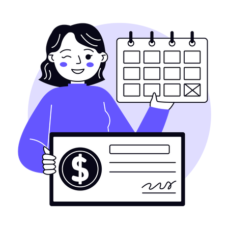 Paycheck  Illustration