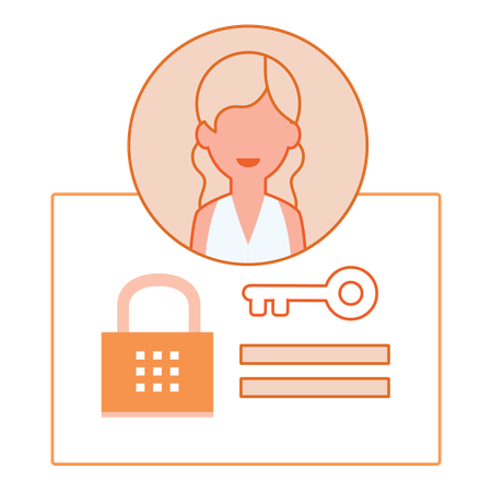 Profile settings  Illustration
