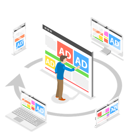 Remarketing  Illustration