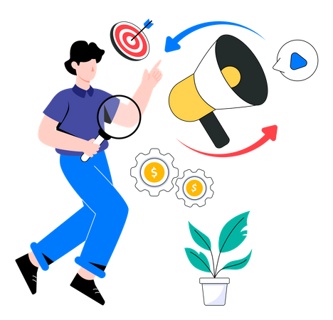 Remarketing  Illustration