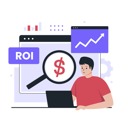 Return on investment Illustration