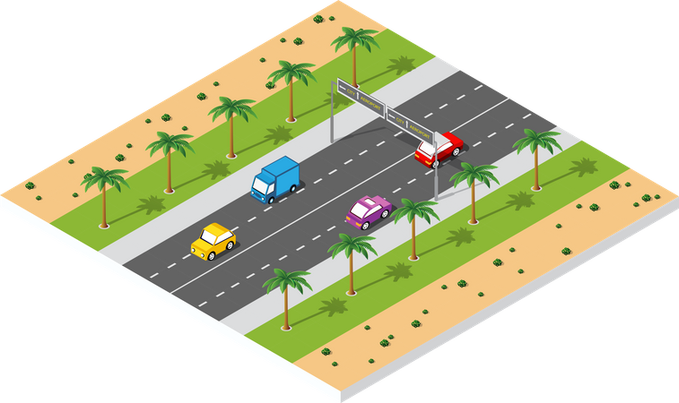 Road  Illustration