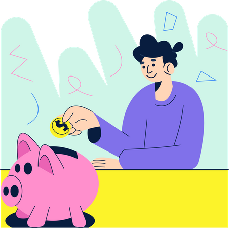 Savings  Illustration