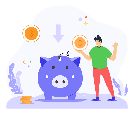 Savings  Illustration