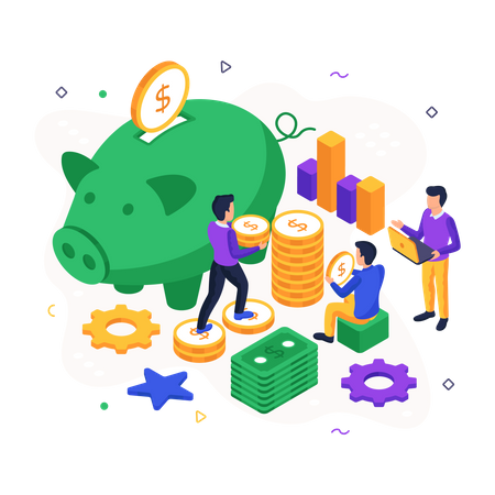 Savings  Illustration
