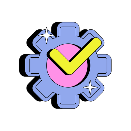 Settings Approved  Illustration