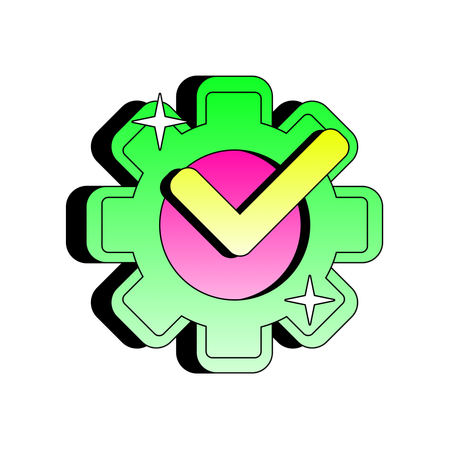 Settings Approved  Illustration
