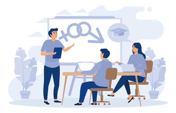 Sex Education Illustration
