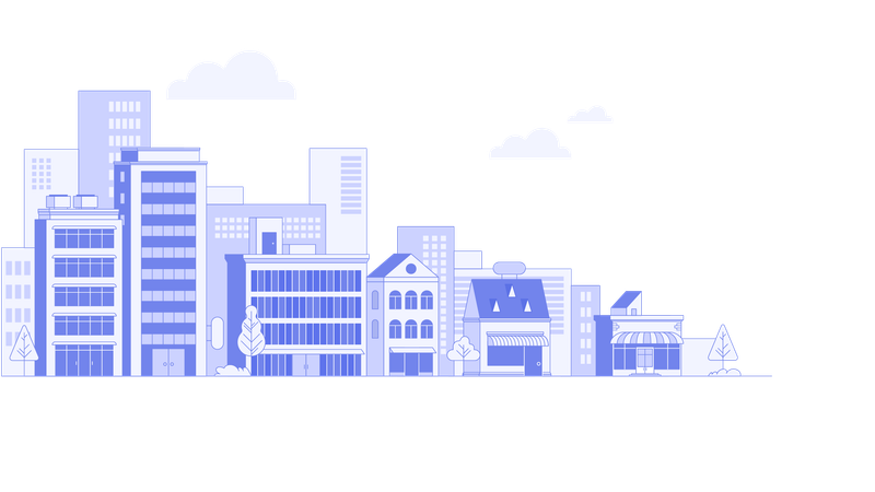 Skyscrapers Illustration