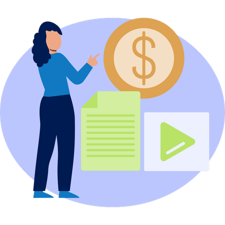 Steps to earn money through affiliate marketing strategies and techniques  Illustration