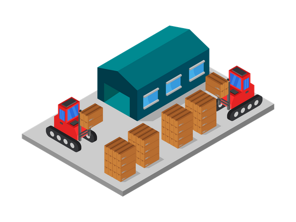Storage facility  Illustration