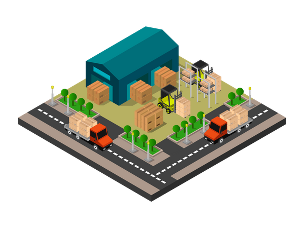 Storage facility  Illustration