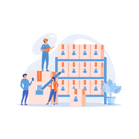 Storage facility  Illustration