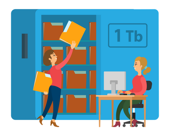 Storage  Illustration